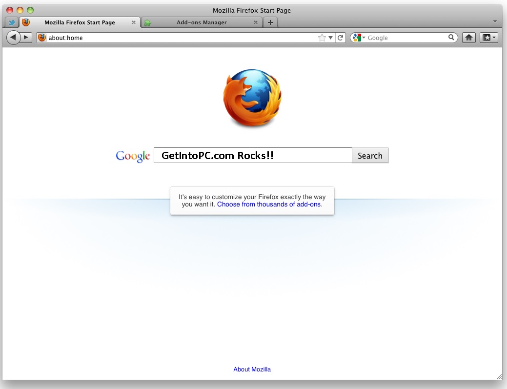 Firefox for macbook